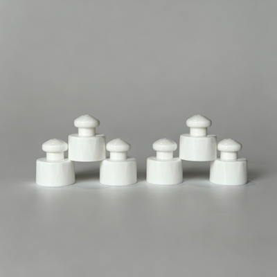 Tampão plástico push pull dos esportes de 28mm para tampões de distribuição da garrafa para o tampão de parafuso plástico da garrafa