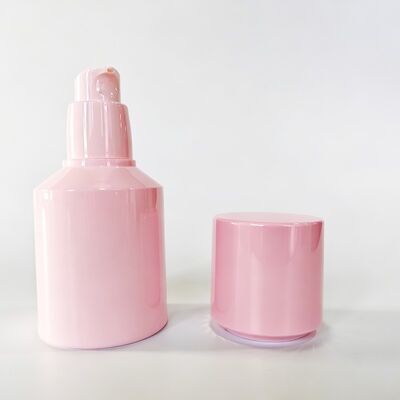 30/50/80/100ml Atualizado Estilo Moderno Botão de Plástico Sem Ar Cosmético Novo Estilo Creme de Cuidados da Pele Loção Cosmética