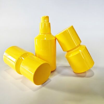 30/50/80/100ml Atualizado Estilo Moderno Botão de Plástico Sem Ar Cosmético Novo Estilo Creme de Cuidados da Pele Loção Cosmética