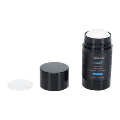 Recipiente de desodorante de plástico de cor customizada de PP / OEM / ODM Marca particular 15g 30g 50g 75g Botão de perfume rolante para cuidados com o corpo