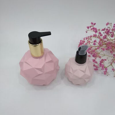 Particula Aparição Externa 120ml 300ml Botão de plástico cosmético Suporte Personalização