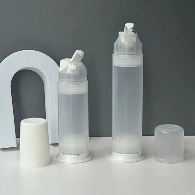 Tubo de embalagem cosmética de plástico com design elegante de 100ml com diâmetro de 38 mm usado para pasta de dente