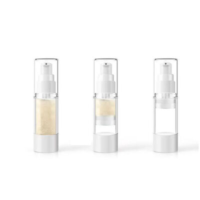 Botelha de Spray de vácuo rosa transparente sem ar 15ml 30ml 50ml recarregável Mini Cosmético Sprayer de névoa fina Portátil Viagem Vazio Toner de cuidados com a pele Perfume Atomizador Plastic Beauty Packaging Container