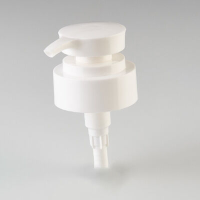 Bomba dispensadora redonda de plástico de base ancha de 24 mm, 28 mm, 33 mm para botella de crema corporal para el cuidado de la piel