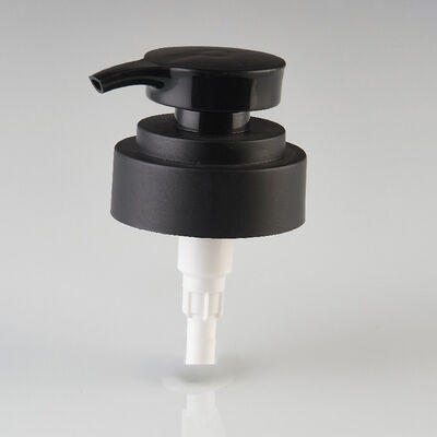 Bomba dispensadora redonda de plástico de base ancha de 24 mm, 28 mm, 33 mm para botella de crema corporal para el cuidado de la piel