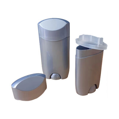 Deodorante Container Balsem Vazio Redondo Solid Balsem Stick Botelha 50g 80g Pacote de cuidados com a pele elegante