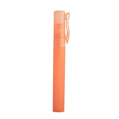 Frasco de perfume em spray de plástico PP com 15ml 30ml, acionamento por pressão