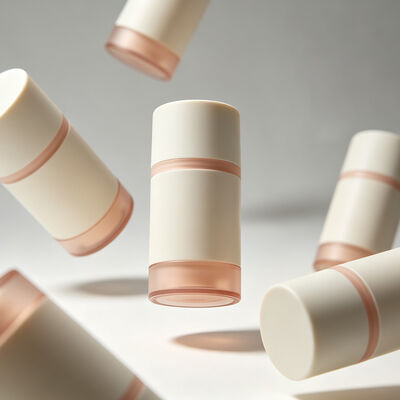 Novo design 35g 50g 75g PP Double Shell Body Fragrance Desodorante Balm Stick Container