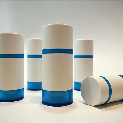 Novo design 35g 50g 75g PP Double Shell Body Fragrance Desodorante Balm Stick Container