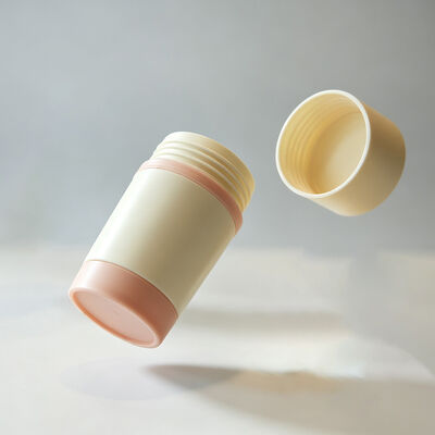 Novo design 35g 50g 75g PP Double Shell Body Fragrance Desodorante Balm Stick Container