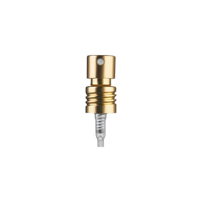 Bomba pulverizadora de névoa fina de alumínio, 15mm, saída de 0,15cc, bico de spray de perfume para garrafa cosmética