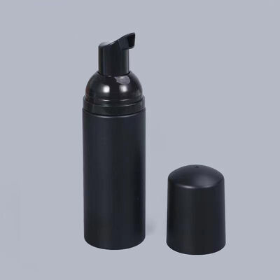 50 ml Set de garrafa de bomba de espuma de 32 mm preta Dispensador de sabão espumante para lavagem corporal e limpador facial