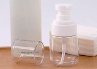 Alise os recipientes plásticos livres de superfície da loção da garrafa BPA do cosmético PETG