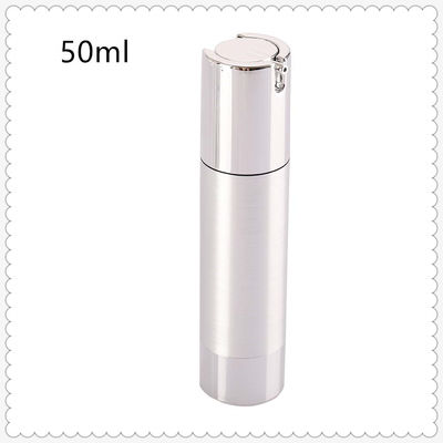 15 ml 30 ml 50 ml de plástico de bomba sem ar de vácuo frasco cosmético à prova de vazamento controlado distribuição de creme de loção embalagem