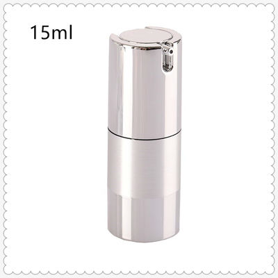 15 ml 30 ml 50 ml de plástico de bomba sem ar de vácuo frasco cosmético à prova de vazamento controlado distribuição de creme de loção embalagem