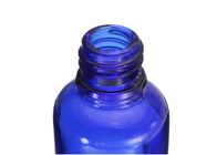 Garrafas de óleo essencial vazias azuis de 30 Ml com empacotamento conveniente do conta-gotas de vidro