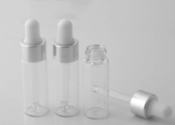 Garrafas transparentes claras da aromaterapia das garrafas de vidro de óleo essencial