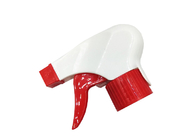 Cabeças de pulverizador duráveis do disparador brancas e pulverizador de formação de espuma redondo vermelho do disparador