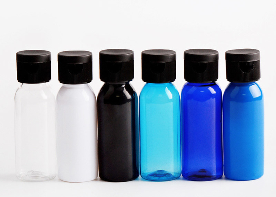 50 ml de plástico vazio de viagem Loção de creme garrafa de animais de estimação duro Squeeze garrafa de cuidados com a pele de hotel Toiletries Set