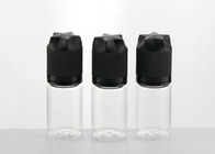 Pet o espaço livre vazio material Bootle da capacidade da garrafa de óleo 30ml do fumo com tampão preto