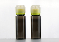 garrafas do conta-gotas de olho da capacidade 120ML, garrafas de óleo vazias com o tampão amarelo claro