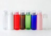 A multi cor tampa o tempo longo plástico do material contínuo do volume das garrafas 30ml do cosmético