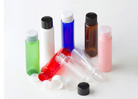 A multi cor tampa o tempo longo plástico do material contínuo do volume das garrafas 30ml do cosmético