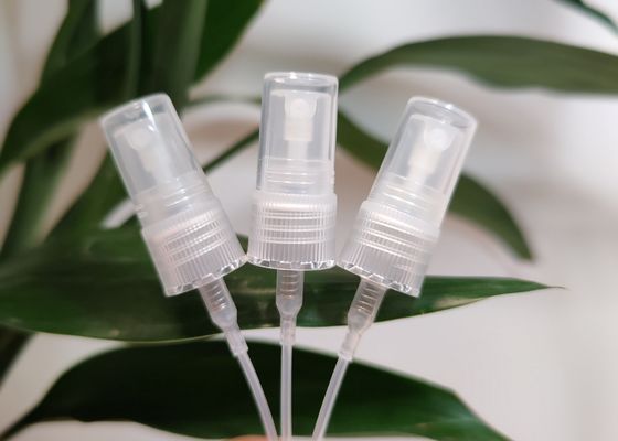 Clear 13mm 14mm Fine Mist Sprayer Cosmetic Spray Bottle with Custom Color for Perfume and Sunscreen Packaging