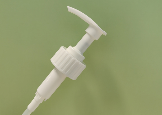 Bomba plástica do distribuidor da loção dos cuidados com a pele 38/410MM do banheiro da casa