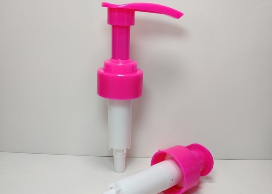 Bomba do distribuidor da loção do GV 33/410mm da cor do rosa da mão