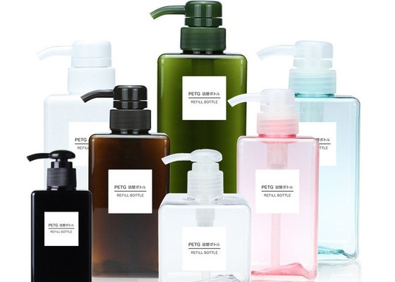 100 ml PETG de viagem vazio Mini Portátil Lótus de spray de névoa fina transparente