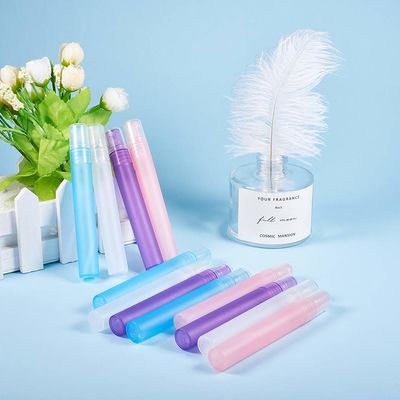 Botão portátil de spray de perfume com bomba de névoa fina para viagens, fragrâncias e cuidados pessoais