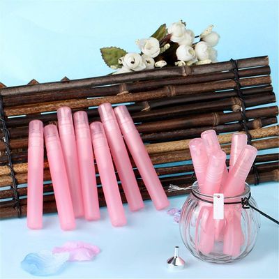 Botão portátil de spray de perfume com bomba de névoa fina para viagens, fragrâncias e cuidados pessoais