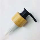 Bomba cosmética de bambu de madeira 24 do pulverizador do distribuidor do sabão de líquido da loção/28mm