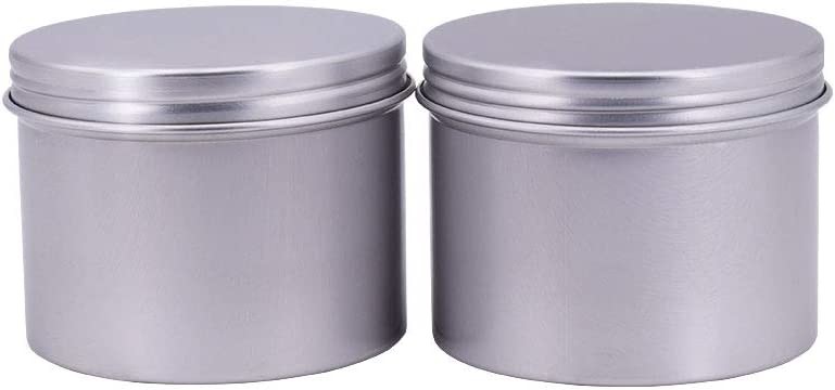 Caixa de empacotamento de Tin Aluminum Jar Cosmetic Candle da tampa instantânea quadrada