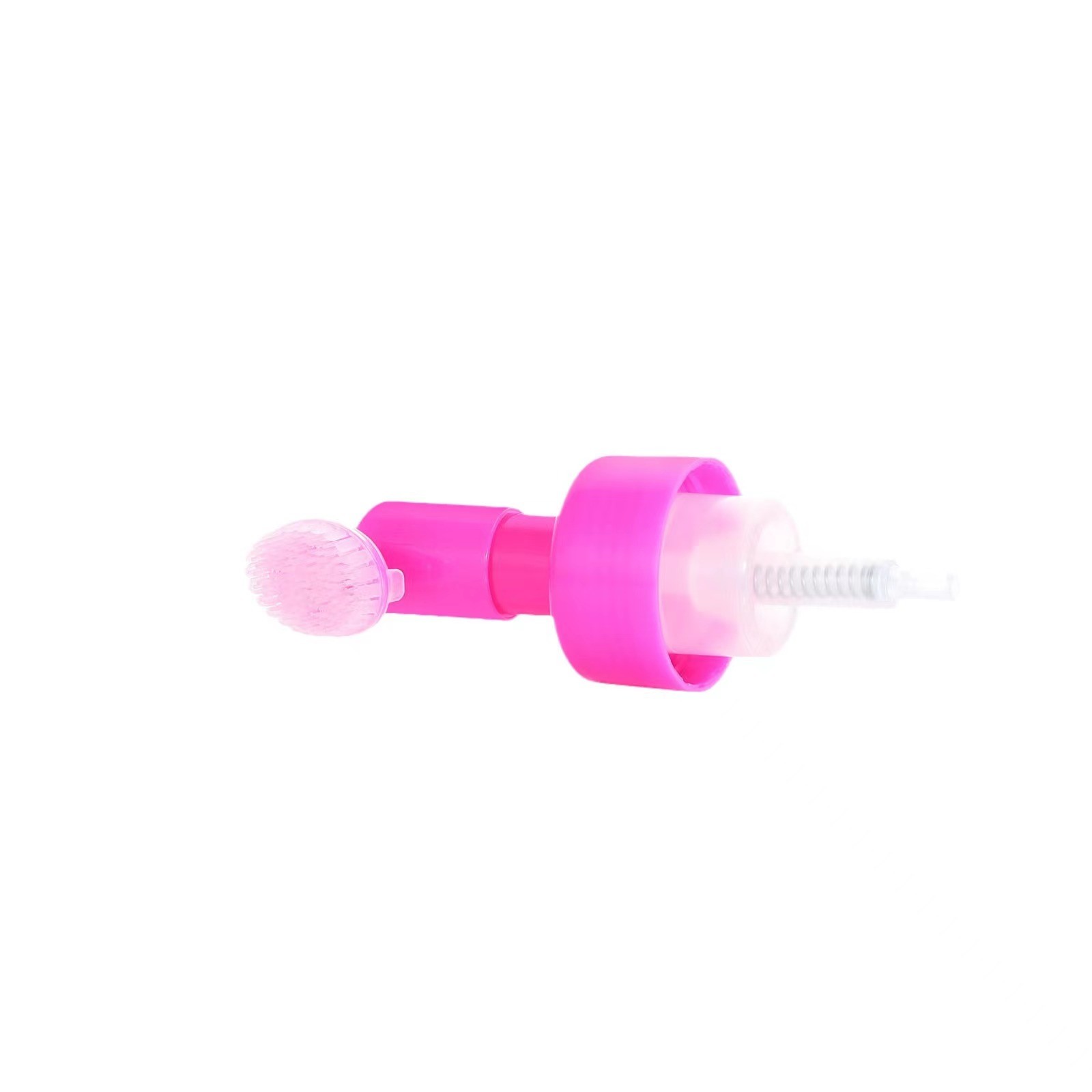 Bomba de espuma de escova de silicone de plástico 42/410 43/410 Dispensador de sabão de limpeza facial
