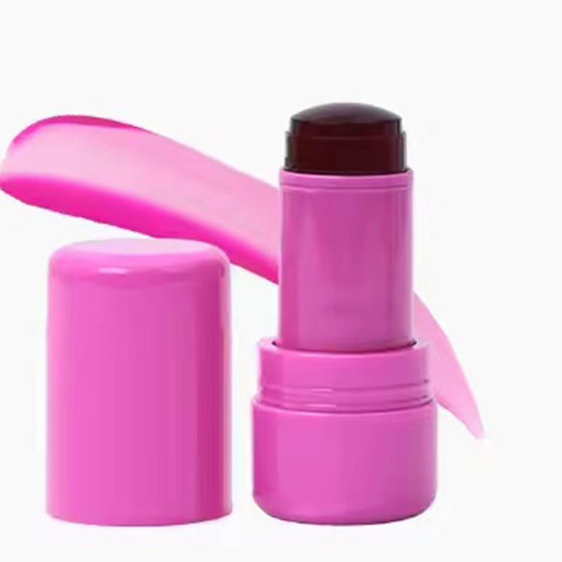 3 ml Matte Small Slim Lip Round Frosted Emagrecido Tubos de Batom Vazio Embalagem em recipientes de bálsamo personalizados
