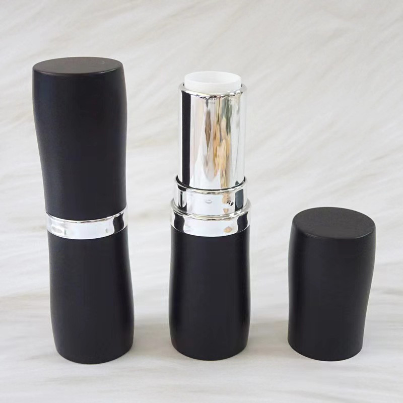3 ml Matte Small Slim Lip Round Frosted Emagrecido Tubos de Batom Vazio Embalagem em recipientes de bálsamo personalizados