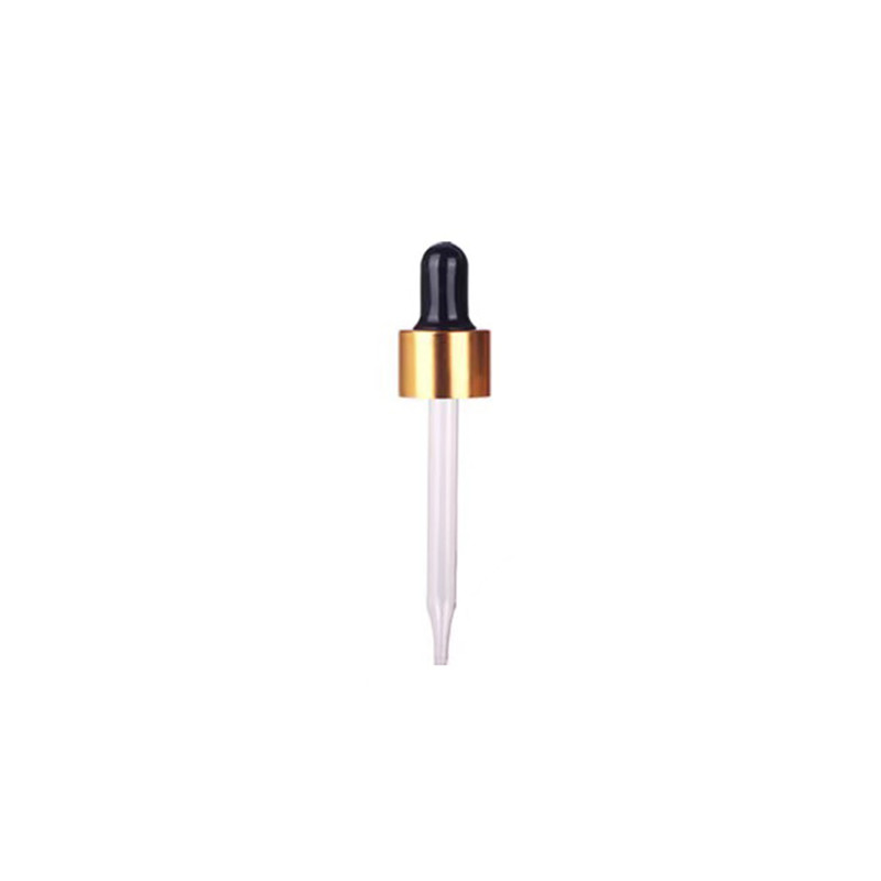 18mm 20mm 24mm Alumínio fecho de vidro gotejadora para garrafa de óleo essencial