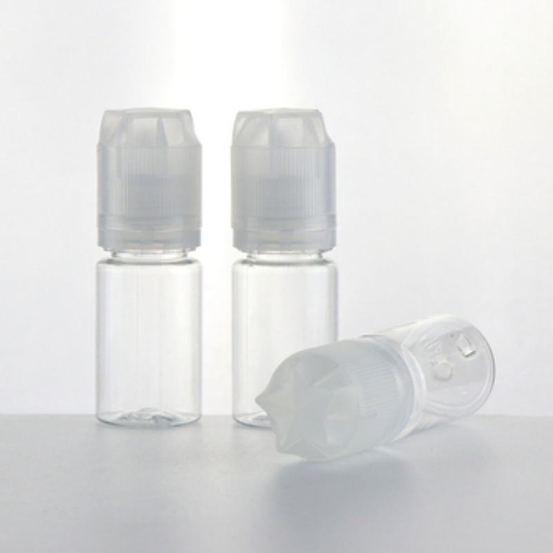 Conveniente frasco de 30 ml de óleo de plástico com ponta fina e tampa à prova de crianças