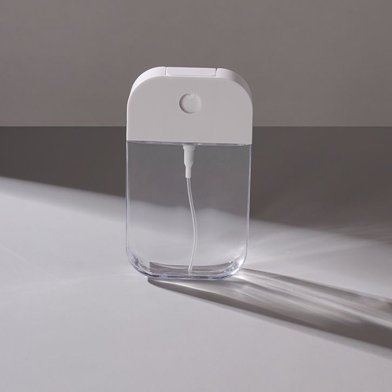 Botelha de pulverização de cartão de crédito de plástico de bolso Botelha de pulverização de perfume colorido