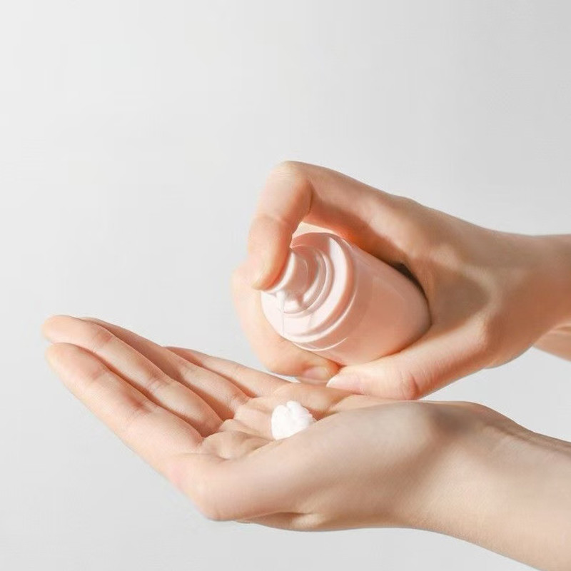 50 ml frasco de spray frasco invertido macarrão doce cor sem ar frasco cuidados com a pele