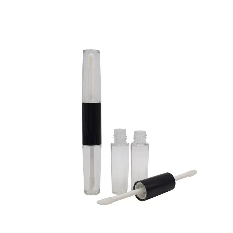 Material de plástico tubo de batom personalizado 10 ml para recipiente de creme líquido quadrado embalagem cosmética