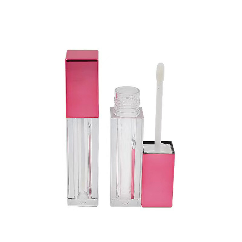 Tubo de bálsamo labial para recipiente cosmético Custom 3G Vazio Boca de batom com fecho de parafuso de borracha