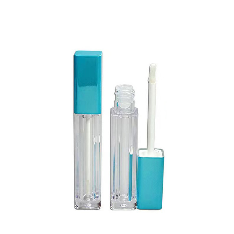 3G Tubo de batom de boca abobadada vazia com fecho de parafuso de vedação de borracha Tubo de bálsamo labial de plástico para recipiente cosmético DIY