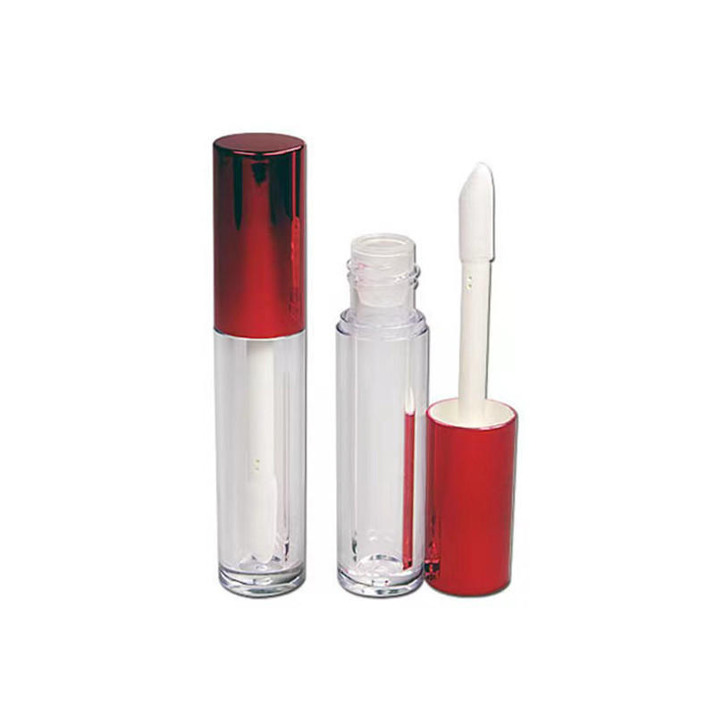 Embalagem de maquiagem Práctico e plástico Gloss labial com função rotativa