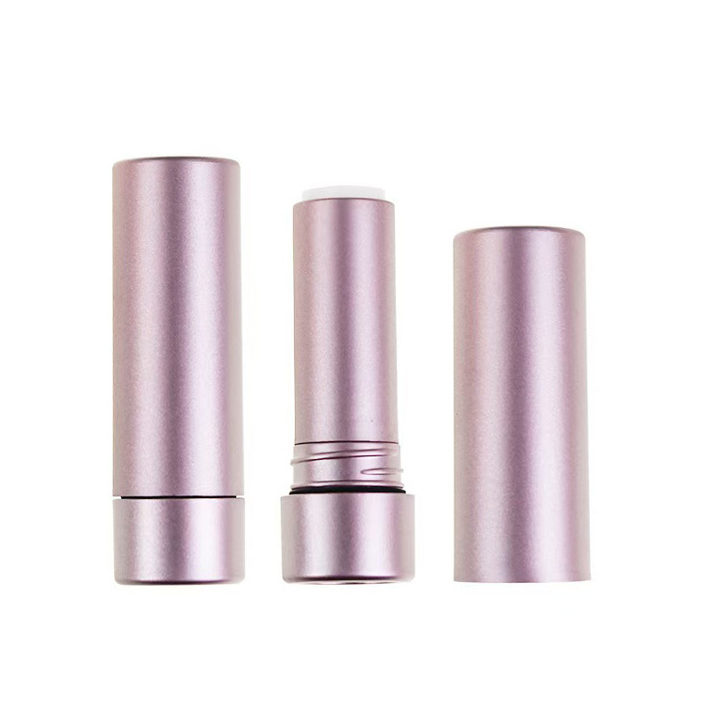 Embalagem de plástico de recipiente cosmético personalizada com fecho de parafuso de vedação de borracha