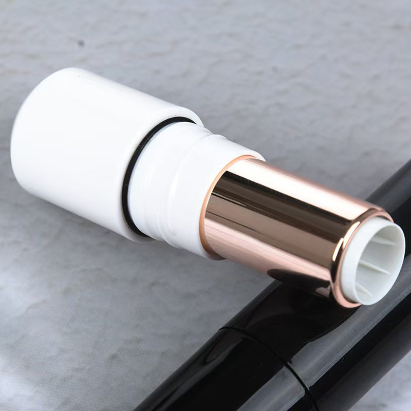 Tubos de PET Tubos transparentes lindos e brilhantes para batom e mascara Impressão Impressão de tela