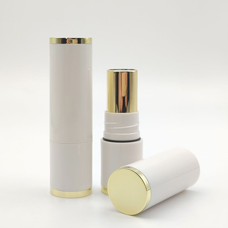 Tubo de bálsamo labial de plástico para embalagem Tipo de material tampa de parafuso de plástico de 5 ml
