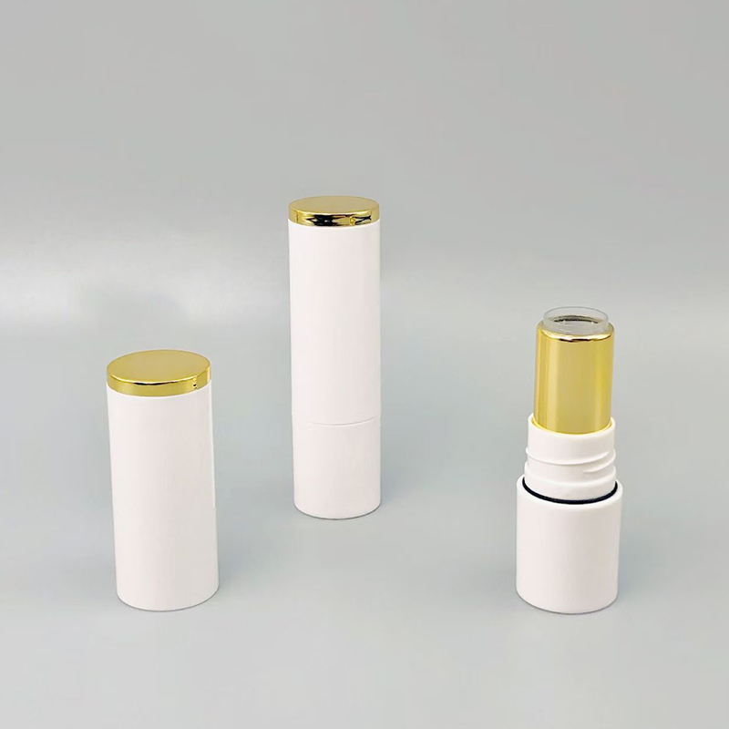 6ml Tubos de gloss labial transparentes com aplicador redondo e logotipo personalizado